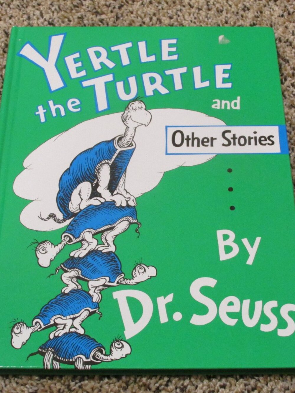 Yertle the Turtle and Other Stories by Dr. Seuss Hardcover Childrens Kids Book